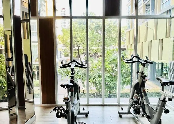 Sukhumvit 40 Two Bath Two Bedroom Two Balcony Apartamento Banguecoque
